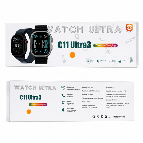 Reloj Inteligente C11 Ultra 3