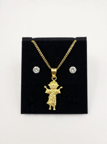 Cadena Cubana Plata 925 Bañada en Oro 14k