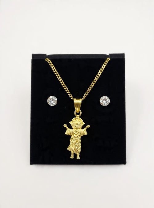 Cadena Cubana Plata 925 Bañada en Oro 14k