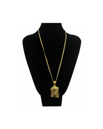 Cadena Cubana 20" en Plata 925 Bañada en Oro 14K