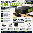 Mini UPS DC de Respaldo – Energía Ininterrumpida para Routers, Cámaras y Más