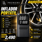 Inflador de Gomas Portátil Digital