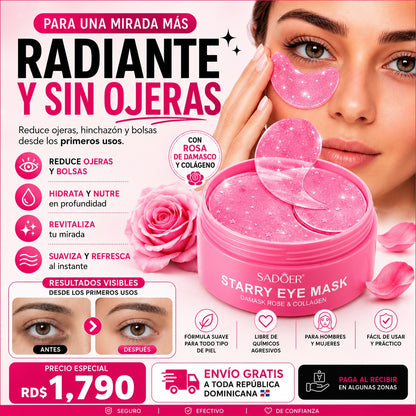 Parches de Hidrogel para Ojeras – Mirada Fresca y Descansada ✨