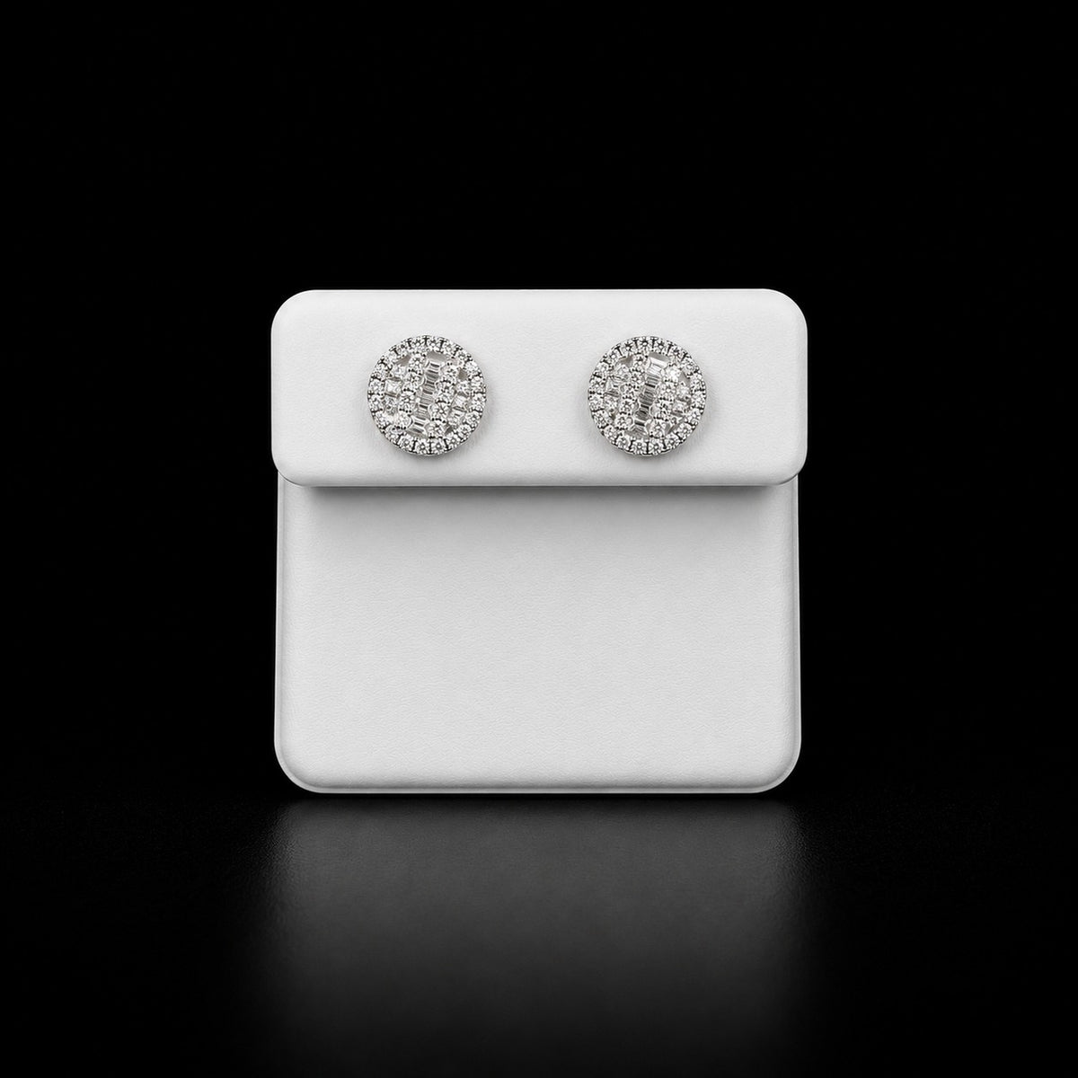 Aretes de Moissanita Premium | Plata 925