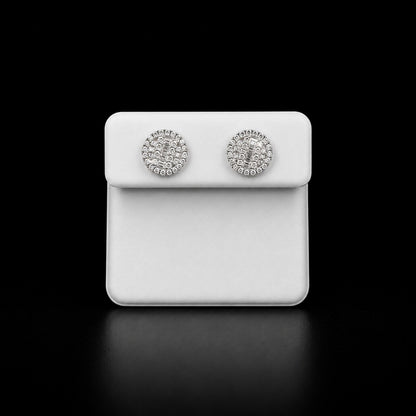 Aretes de Moissanita Premium | Plata 925